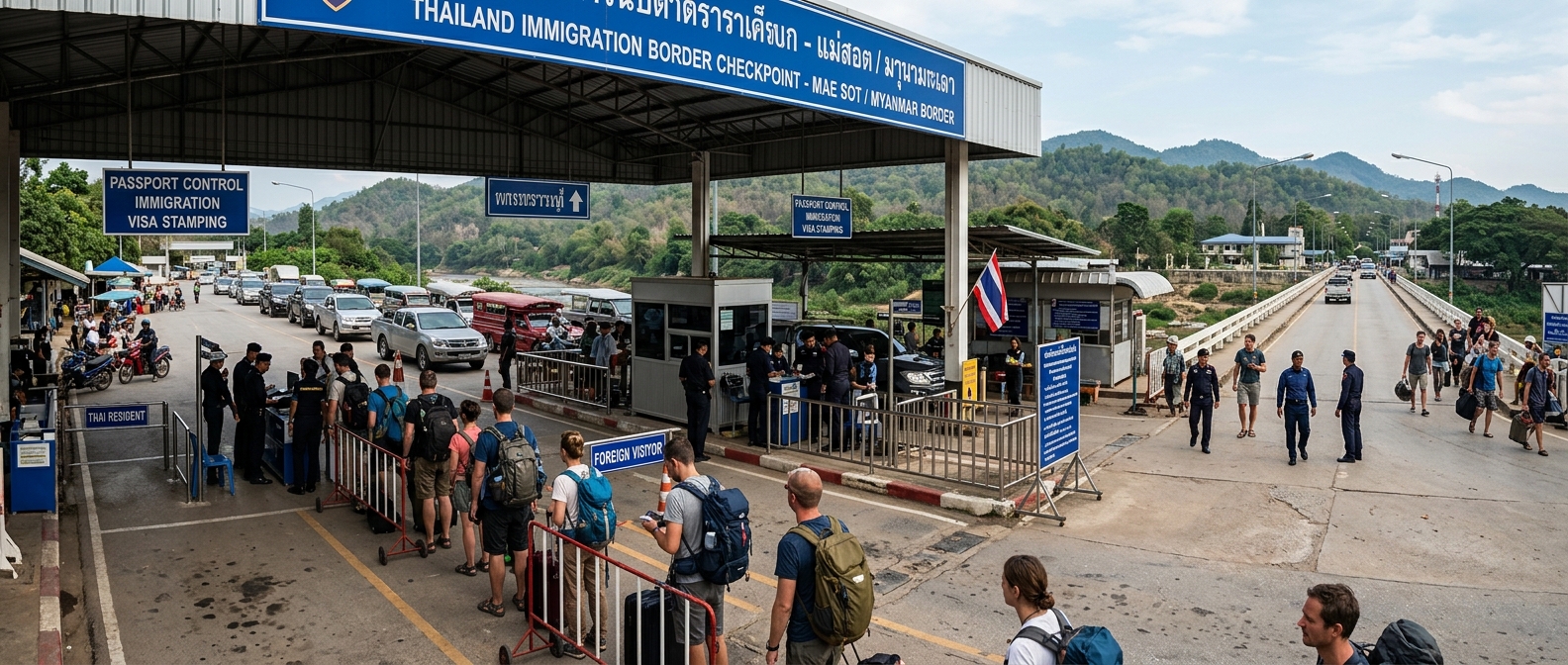 Thailand Halves Its Visa-Exempt Stay to 30 Days and Caps Land Border Entries