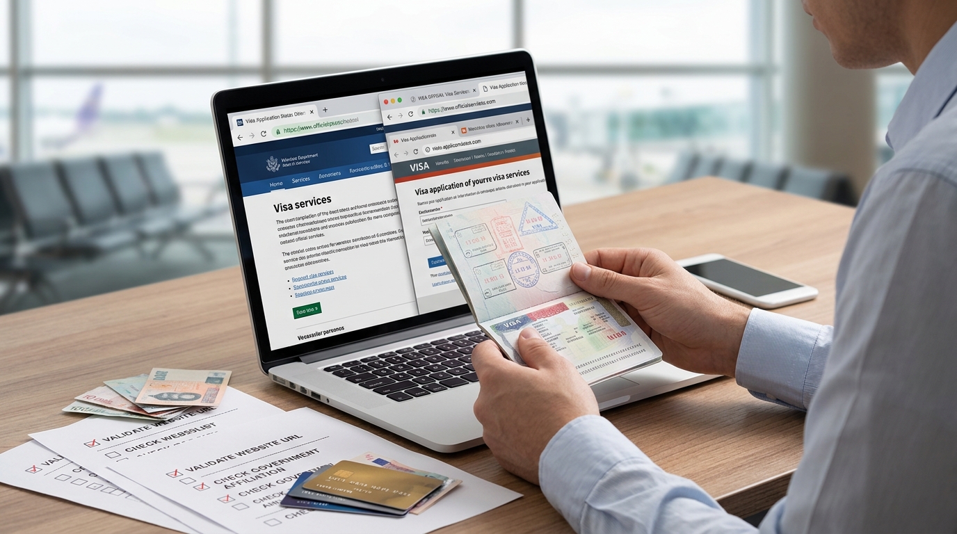 How to Tell a Legitimate Visa Service From a Scam Site: A Traveller's Checklist