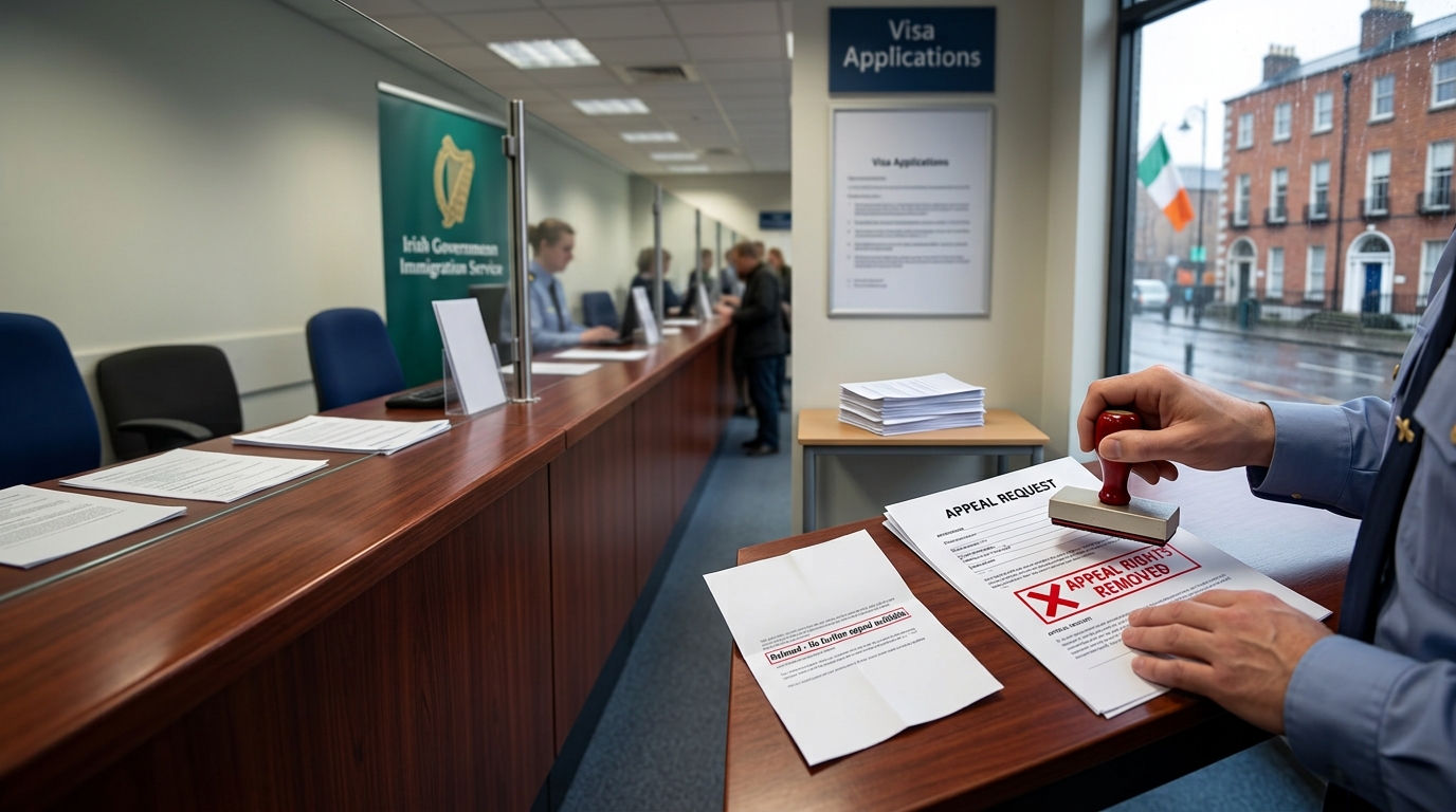 Ireland Scraps the Right to Appeal Most Short-Stay Visa Refusals