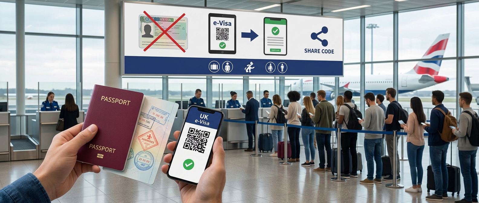 The UK Has Stopped Putting Visa Stickers in Passports: What Travellers Get Instead