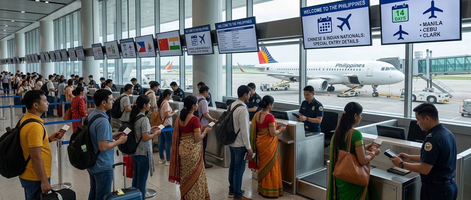 The Philippines Opened Up to Chinese and Indian Travellers, With Airport and Duration Limits