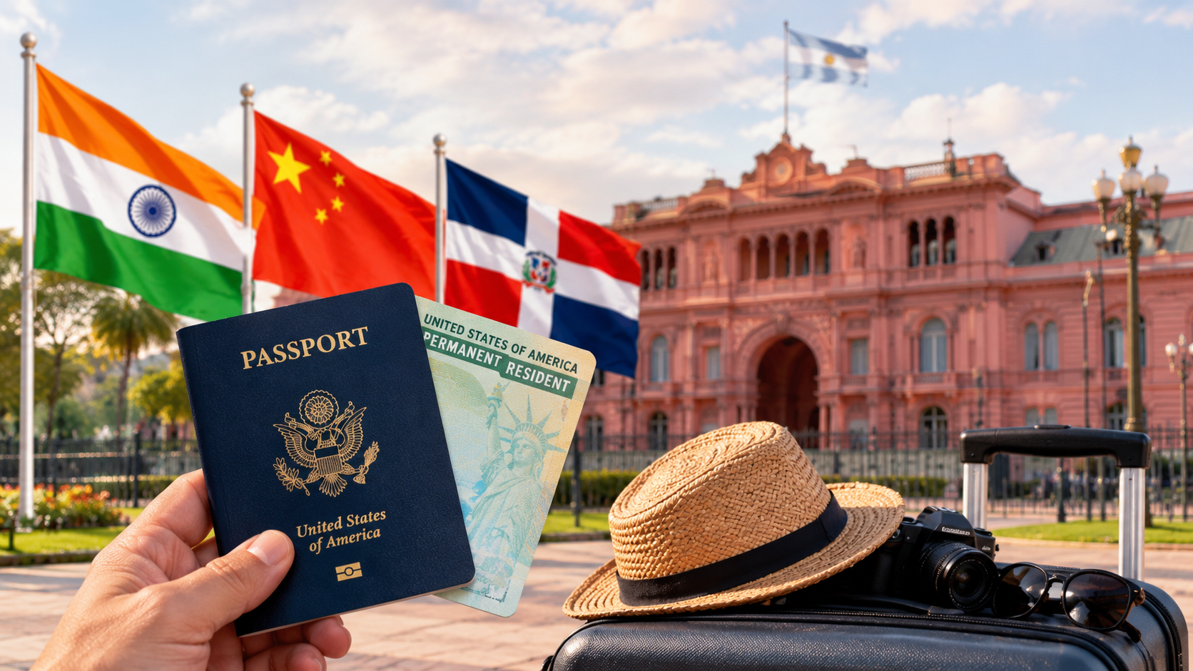Argentina Now Admits Indian, Chinese and Dominican Tourists With a US Visa or Green Card