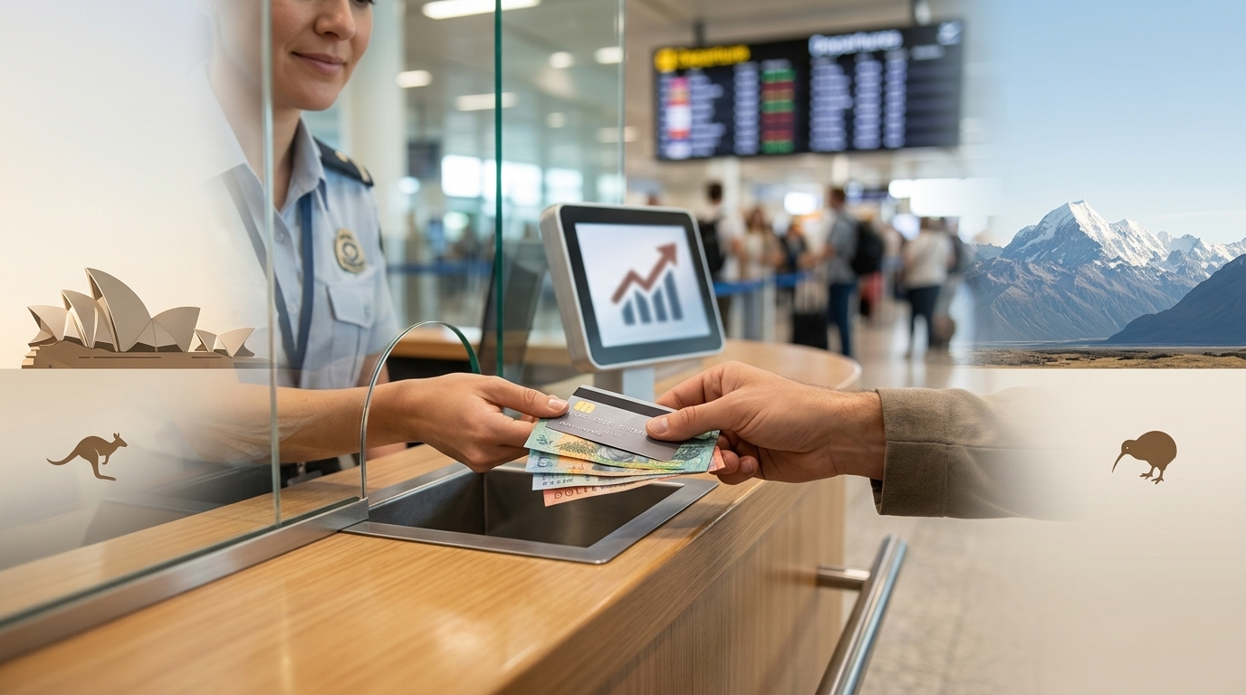 Australia and New Zealand Both Cost More to Enter This Year