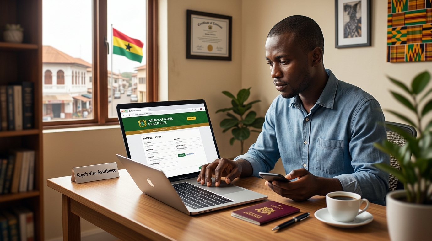 Ghana's New e-Visa Portal and the Africa Fee Waiver: What It Covers and What It Does Not