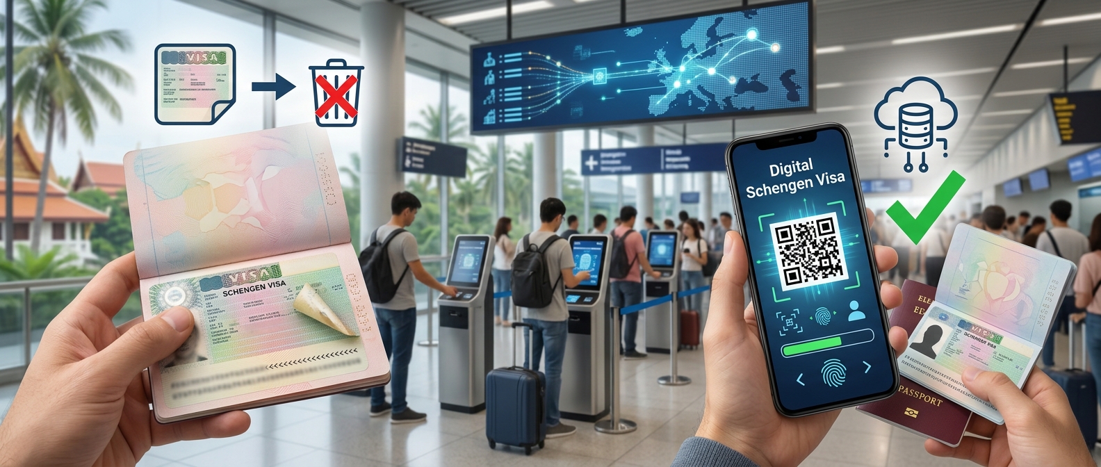The End of the Schengen Visa Sticker: What the EU's Digital Visa Will Change, and Why Not Yet